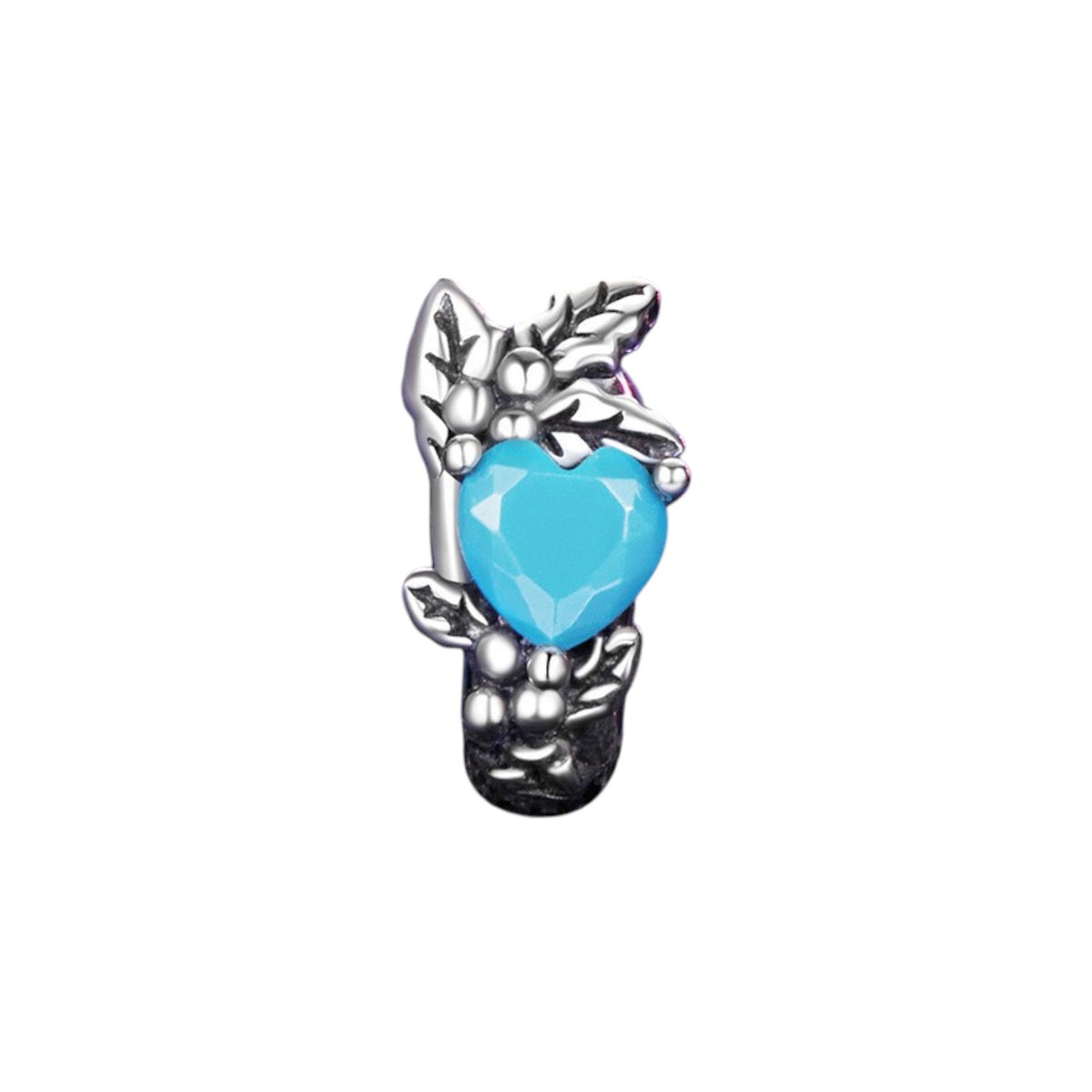 S925 Birthstone Charm S925 Sterling Silver