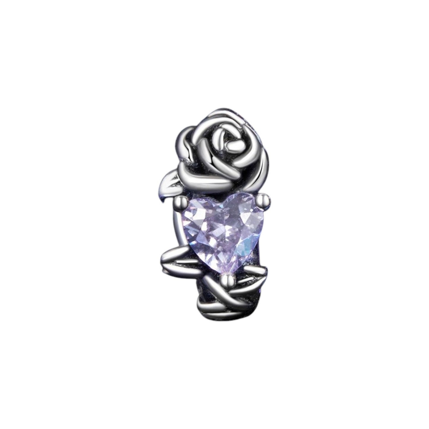 S925 Birthstone Charm S925 Sterling Silver