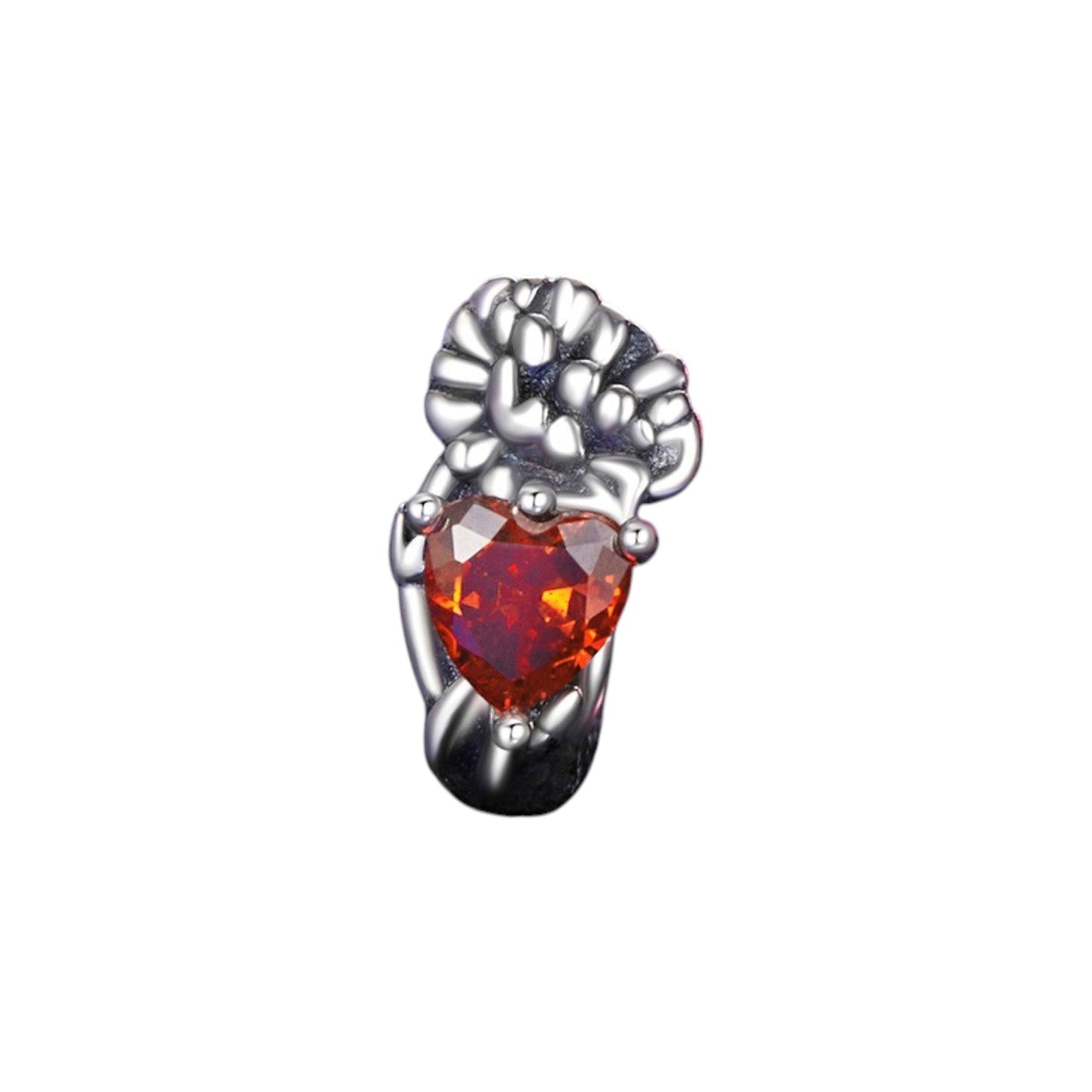 S925 Birthstone Charm S925 Sterling Silver